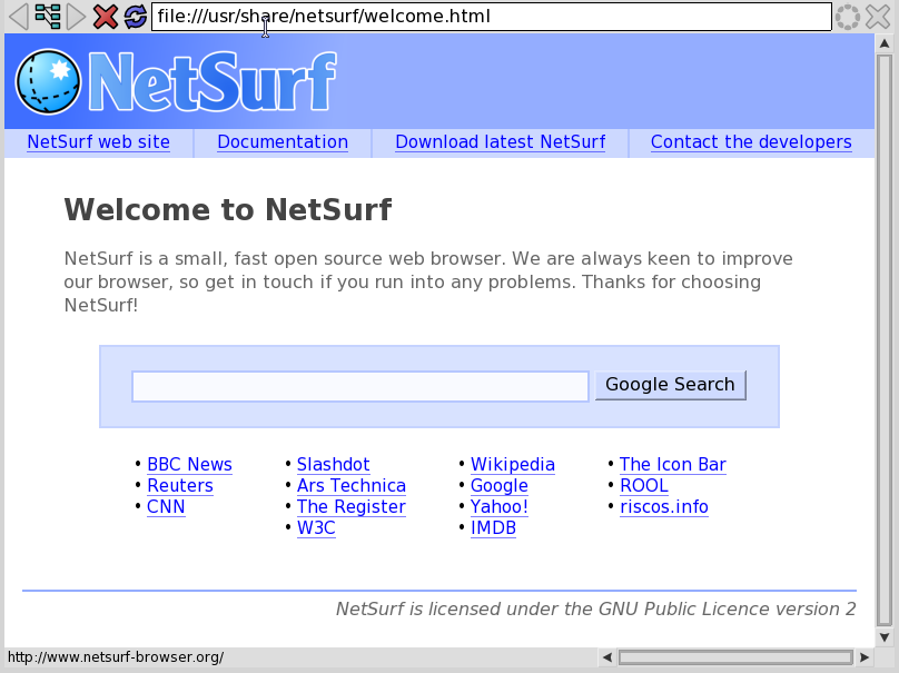 netsurf-fb -- screenshot